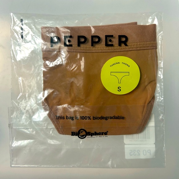 Pepper Mesh All You Thong - Picture 2 of 3